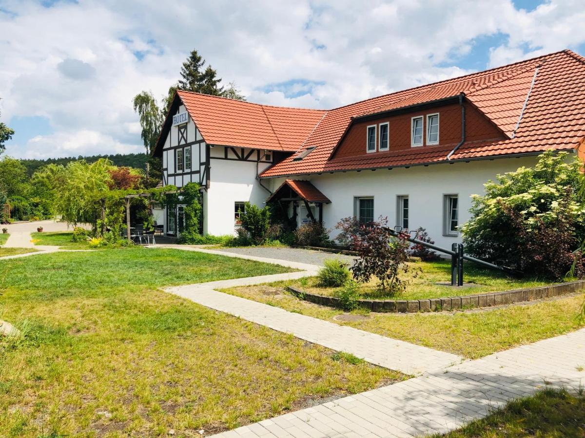 Hotel Weisse Muehle Breitenworbis Exteriör bild