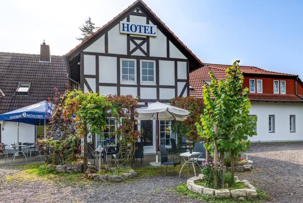 Hotel Weisse Muehle Breitenworbis Exteriör bild